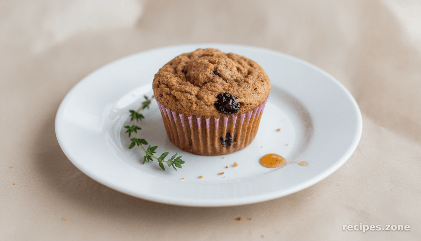 Earl Grey Raisin Muffin