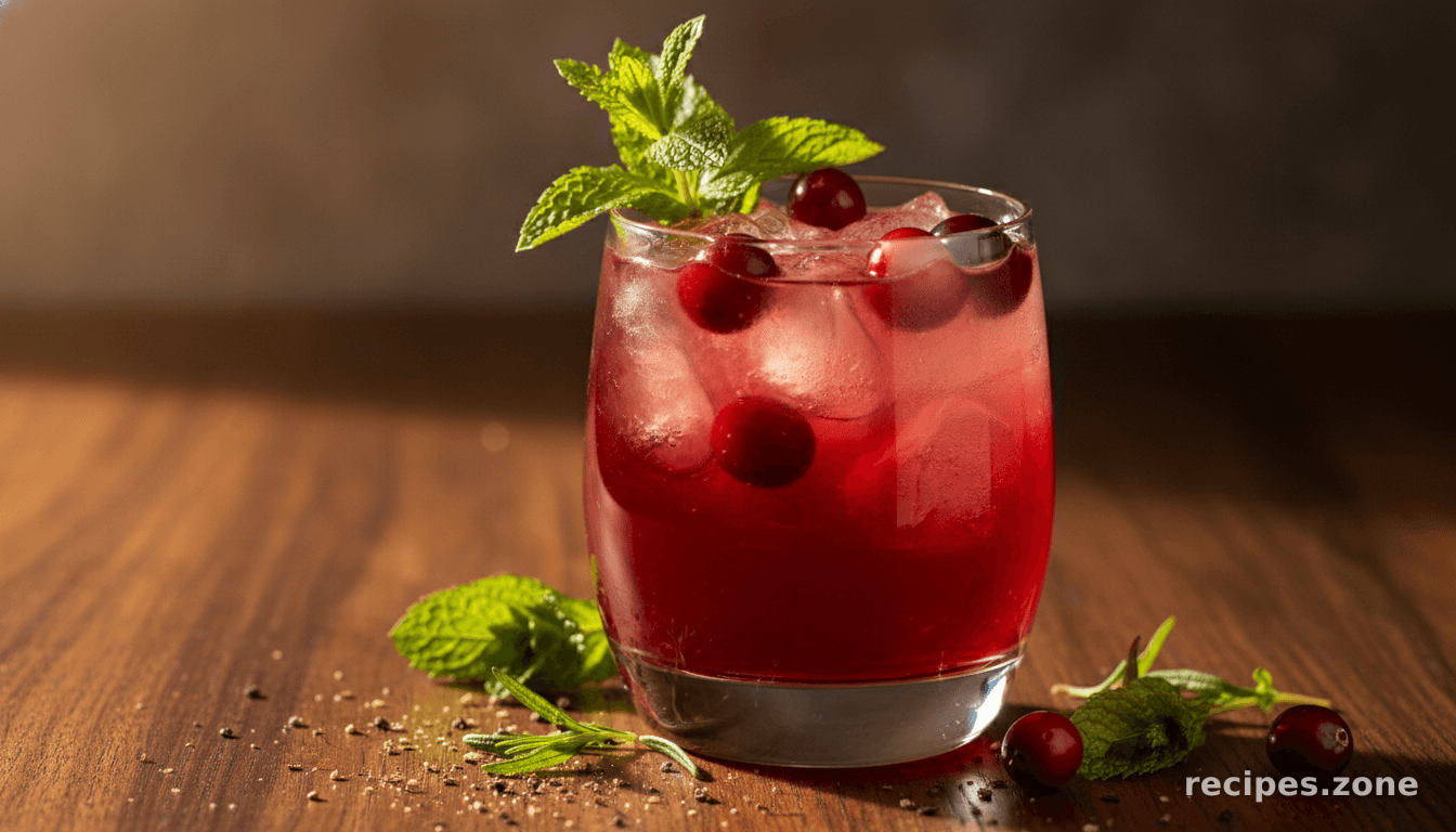 Cranberry Gin Cocktail