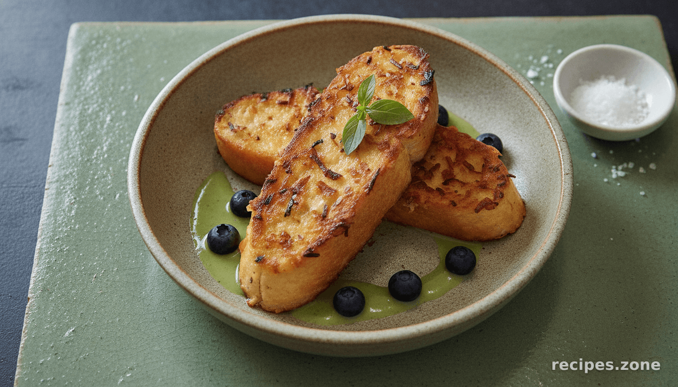 Spicy Coconut French Toast