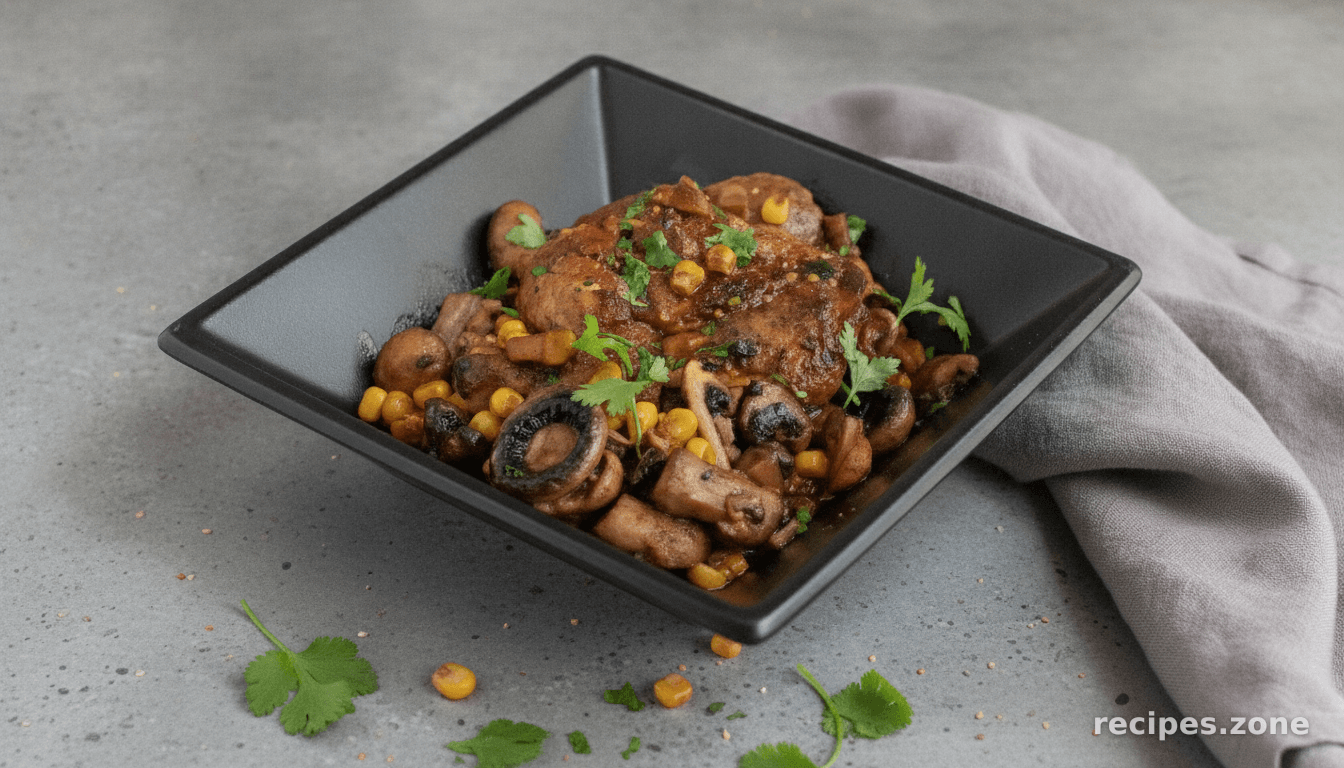 Chicken In Soy Sauce With Vegetables