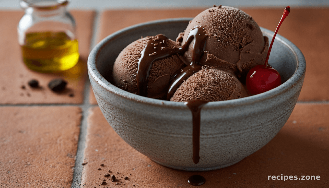 Double Decadence Dark Chocolate Ice Cream