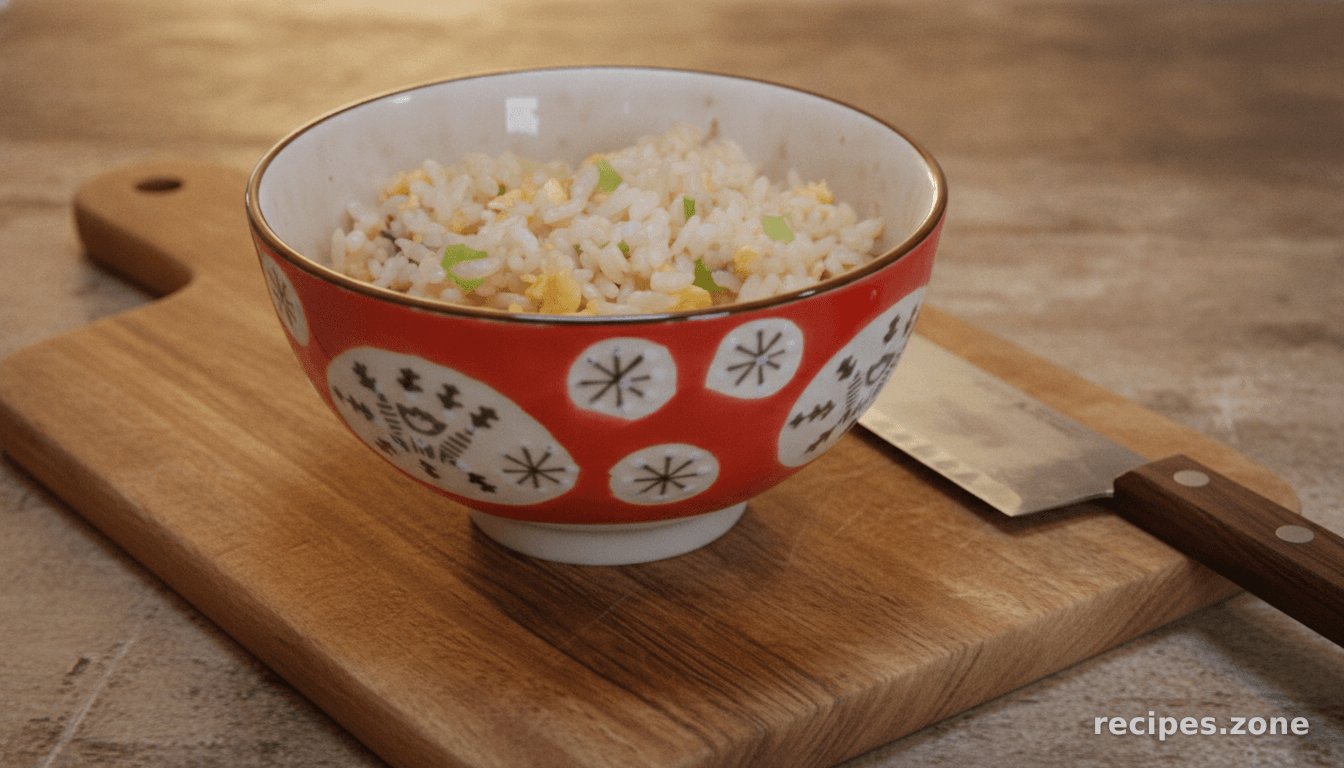 Japanese gohan rice