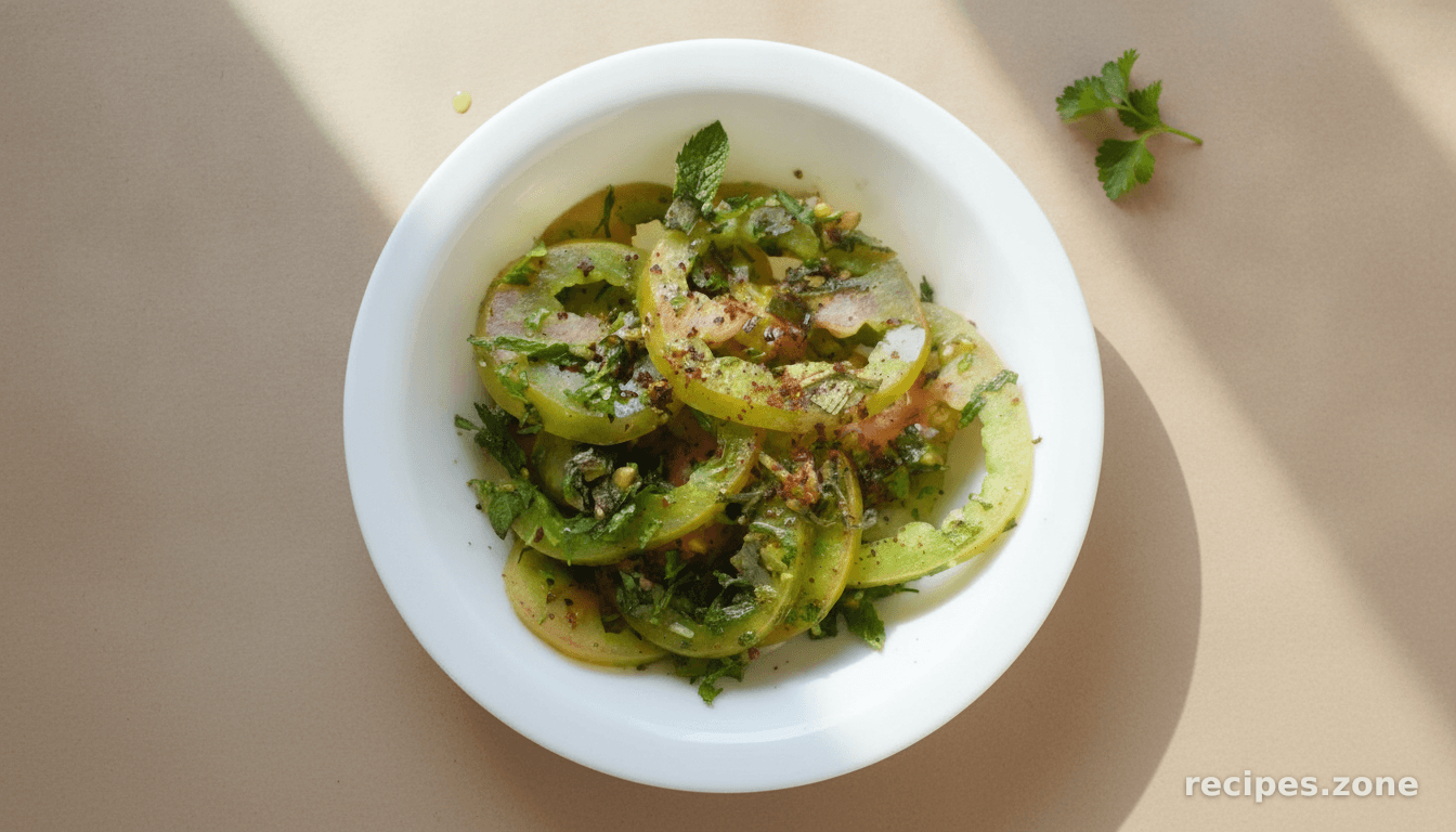 Green Tomato Salad