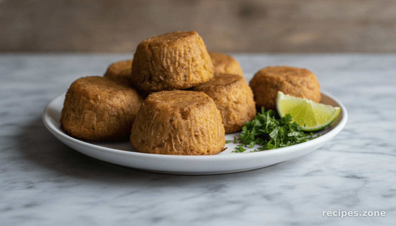 Laos Plantain Coconut Bake (Flourless Muffin)