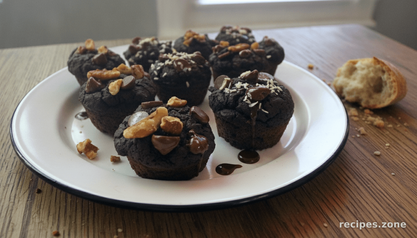 Two Bite Black Bean Brownies