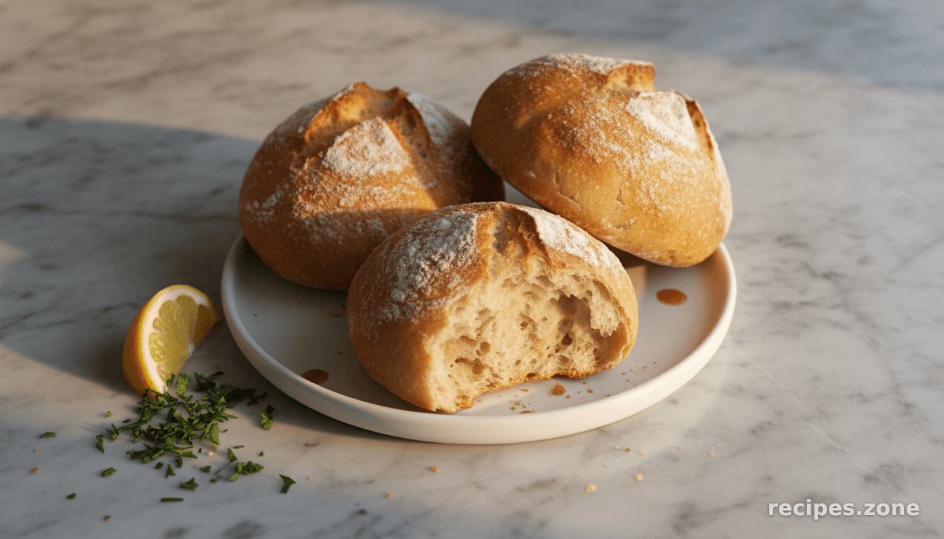 2-hour no knead bread