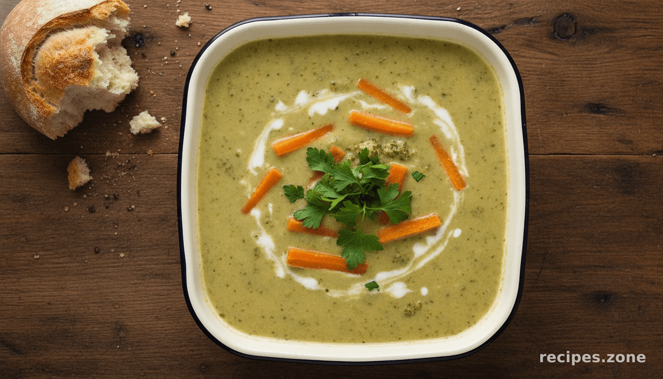 Vegan Broccoli Cheddar Soup