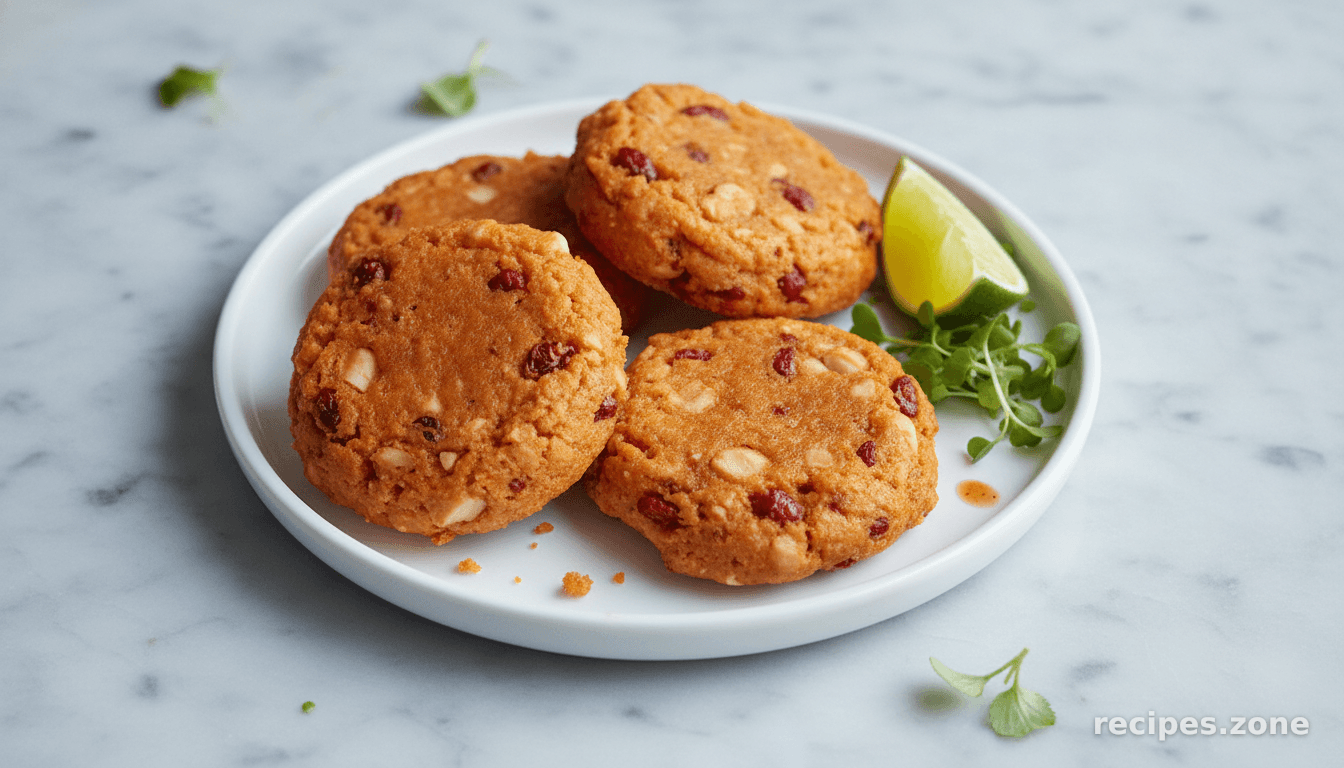 Aunt Ivy’s Raw Macadamia and Goji Berry Cookies
