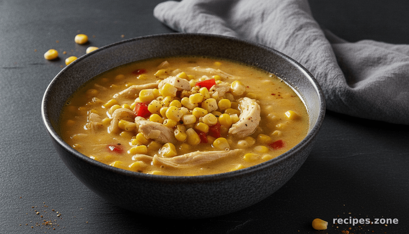 Quick and Easy Southwestern Corn Chowder