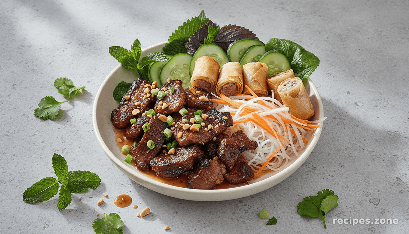 Vietnamese Grilled Pork (bun-thit-nuong)