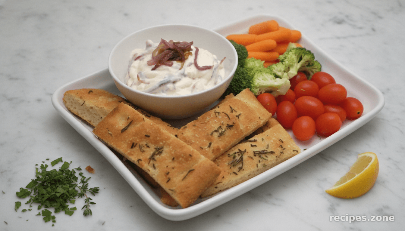 Caramelized Red Onions and Pear Dip