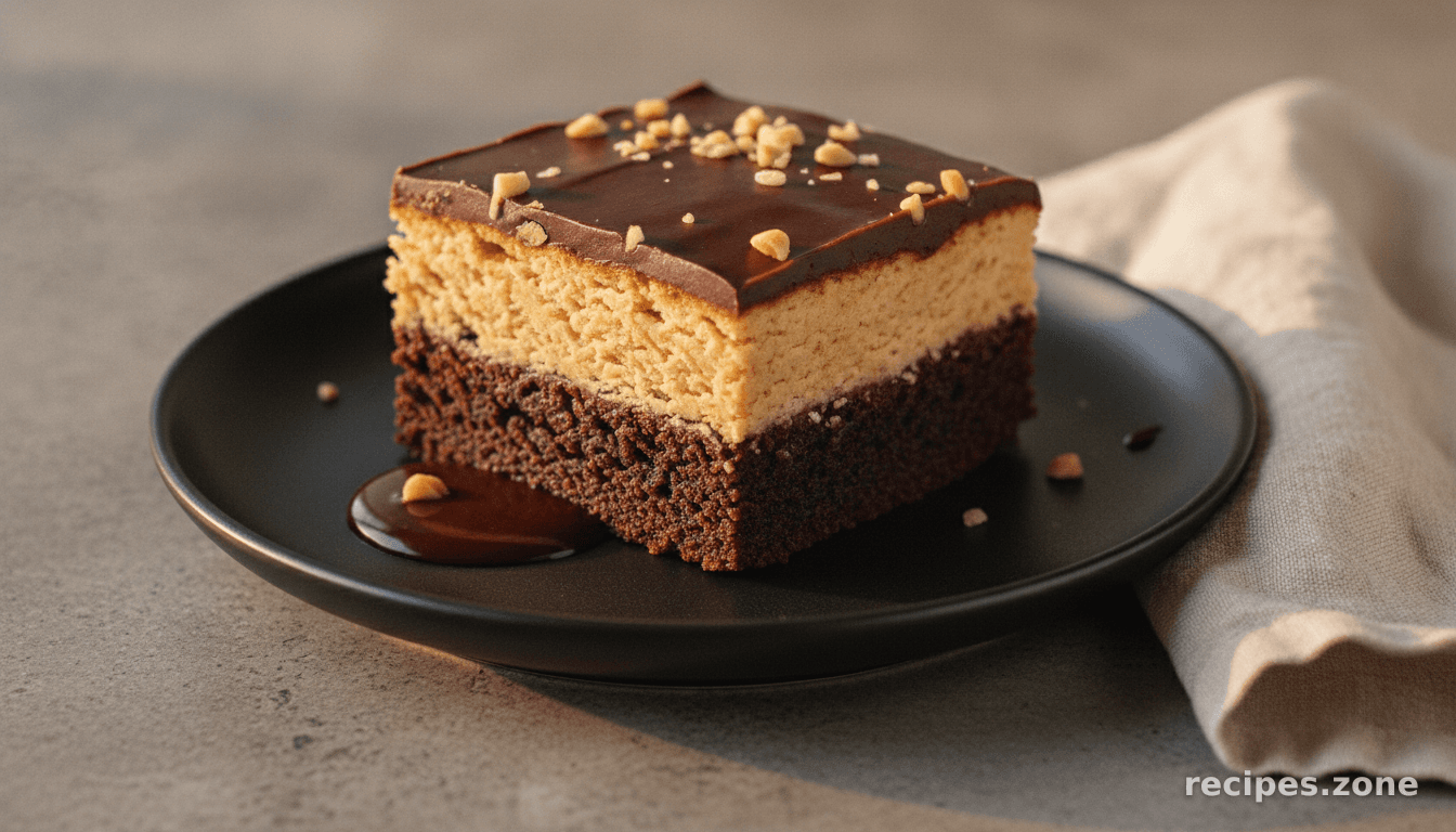 Peanut Butter Truffle Brownies