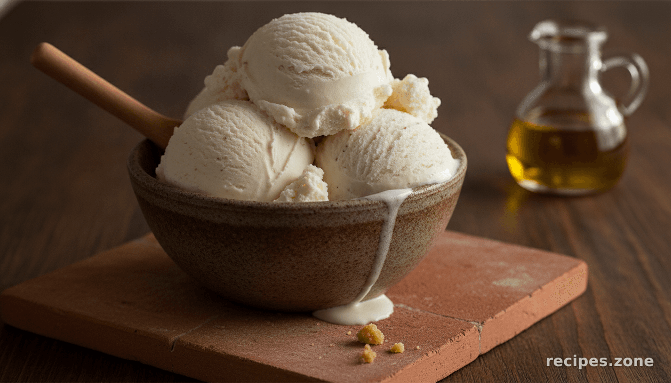 Very Vanilla Egg-Free Ice Cream