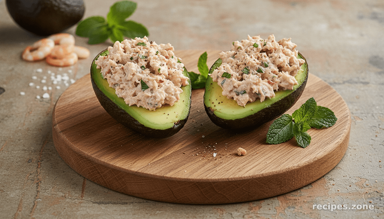 Crab Salad in Avocado Boats