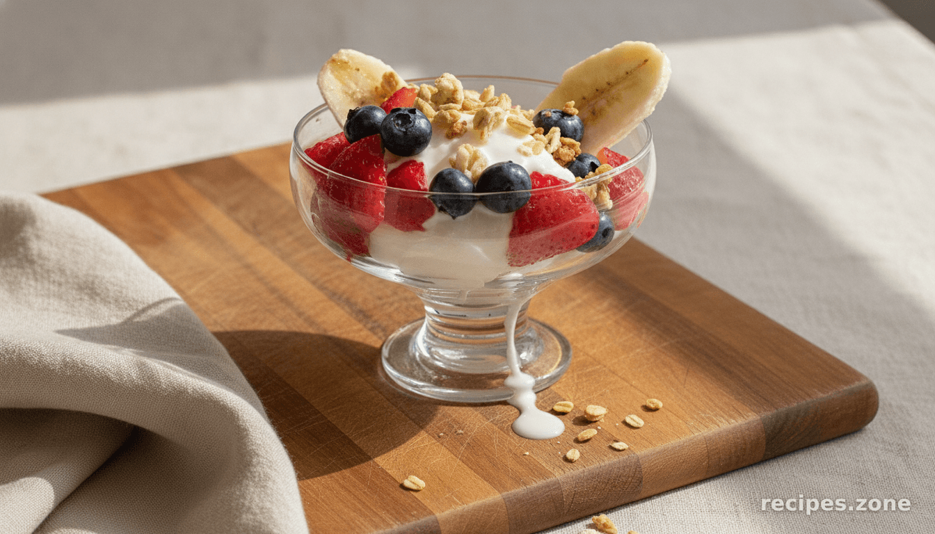 Morning Banana Split