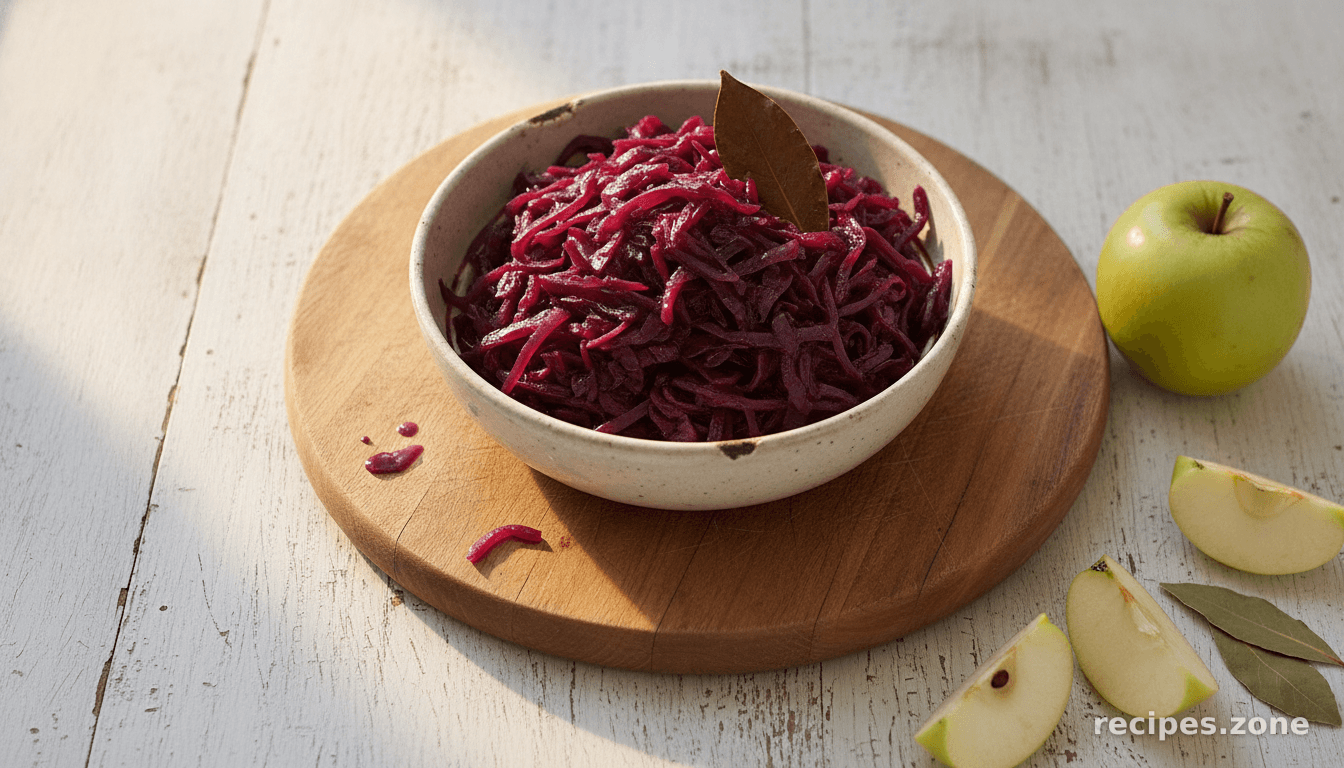 German Braised Red Cabbage