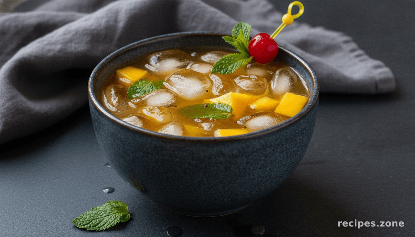 Mango Black Tea Skinny Cocktail