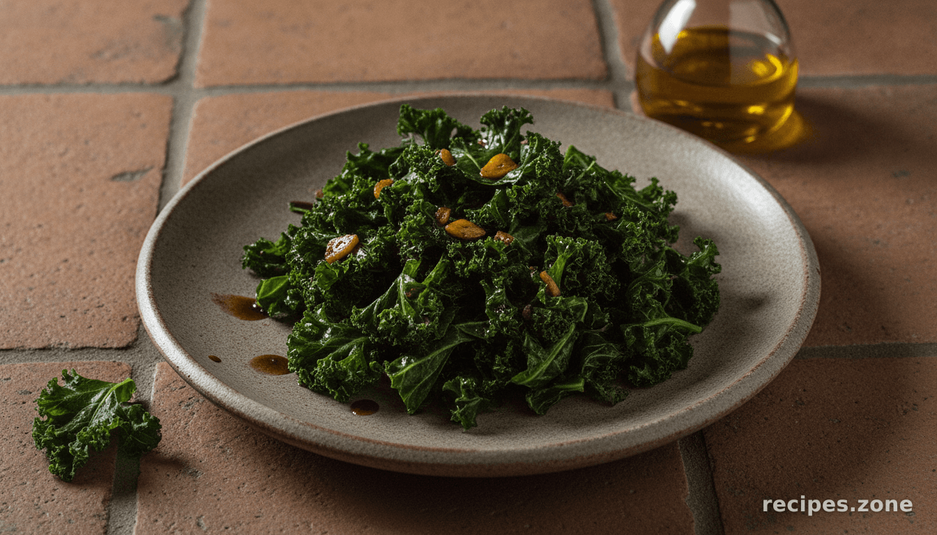 Garlicky Kale