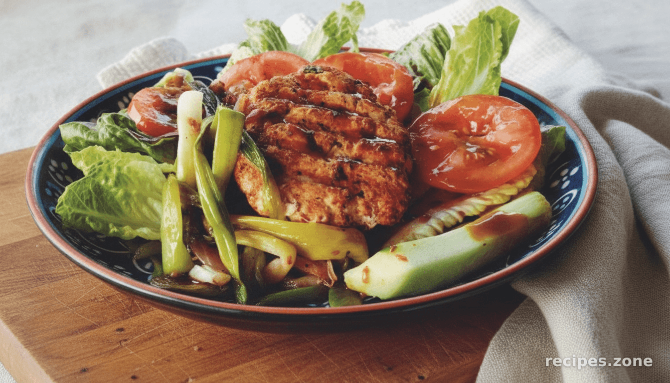 Chicken Burgers with Spiced Rub