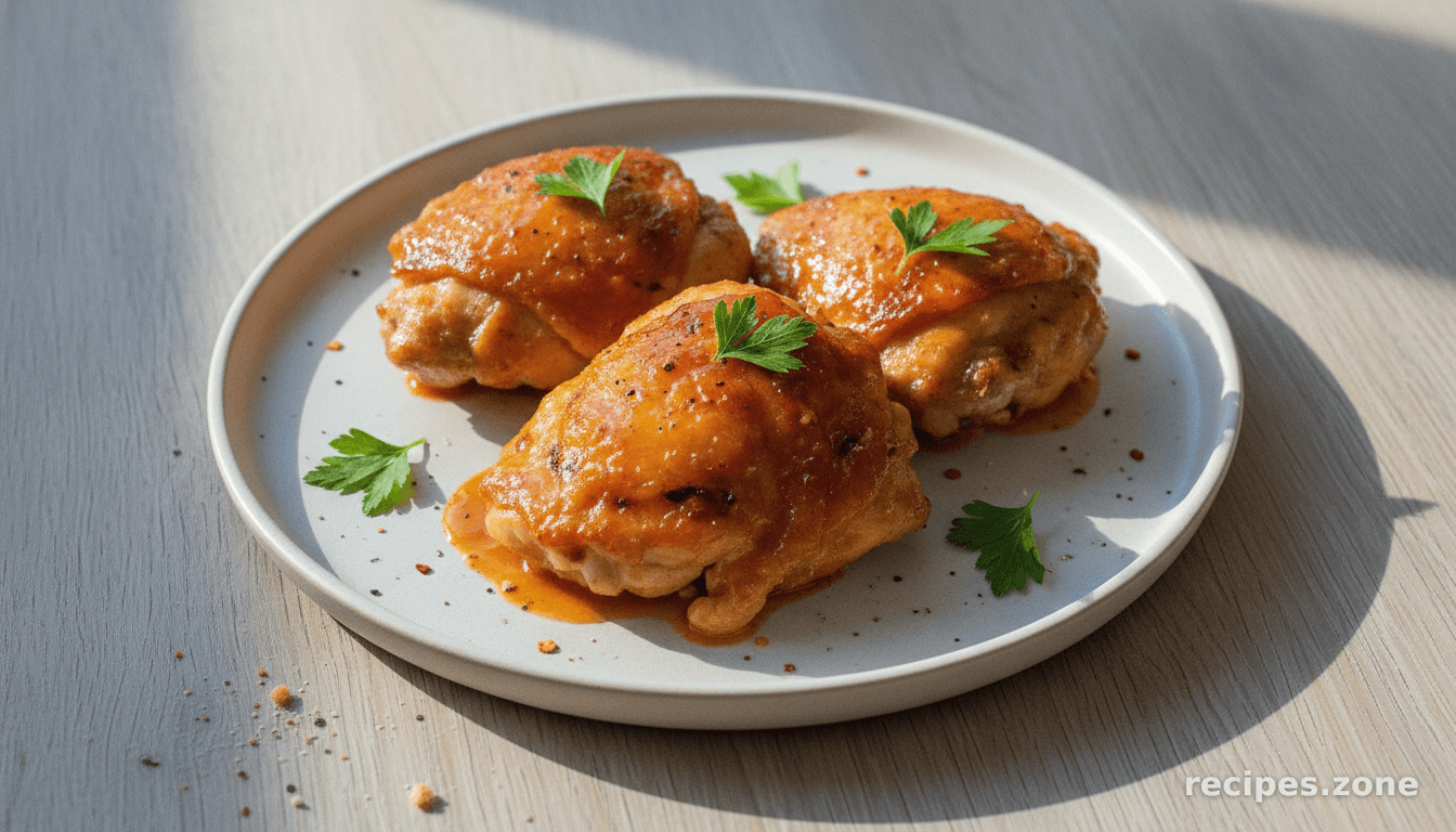 Buffalo Chicken Thighs