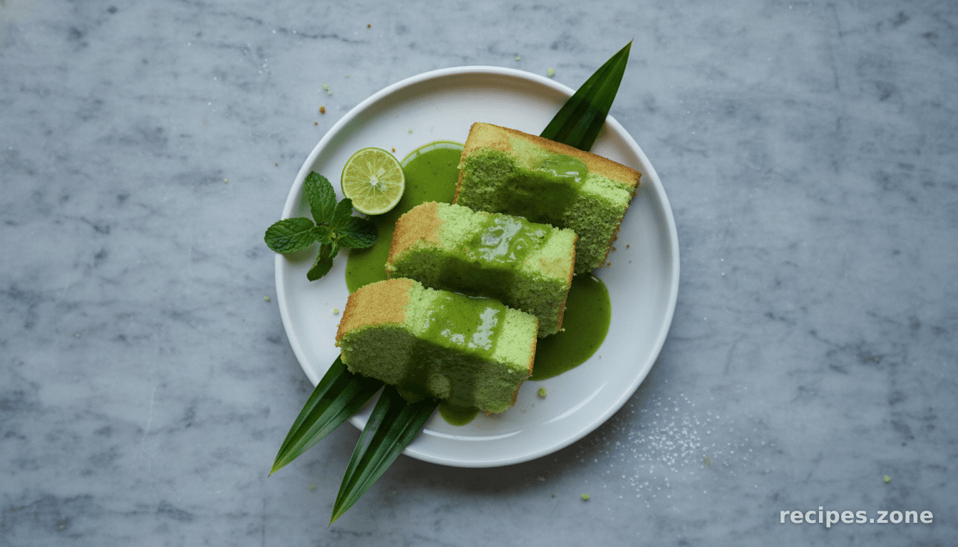 Pandan Chiffon Cake