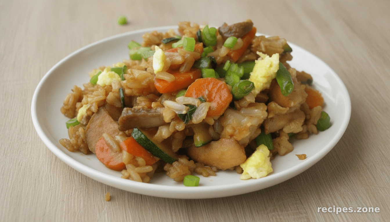 Fried Brown Rice