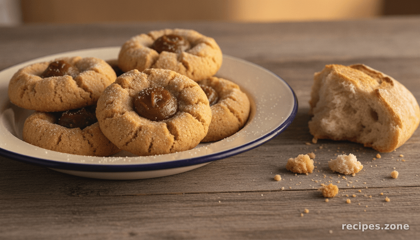 Peanut Butter Button Cookies