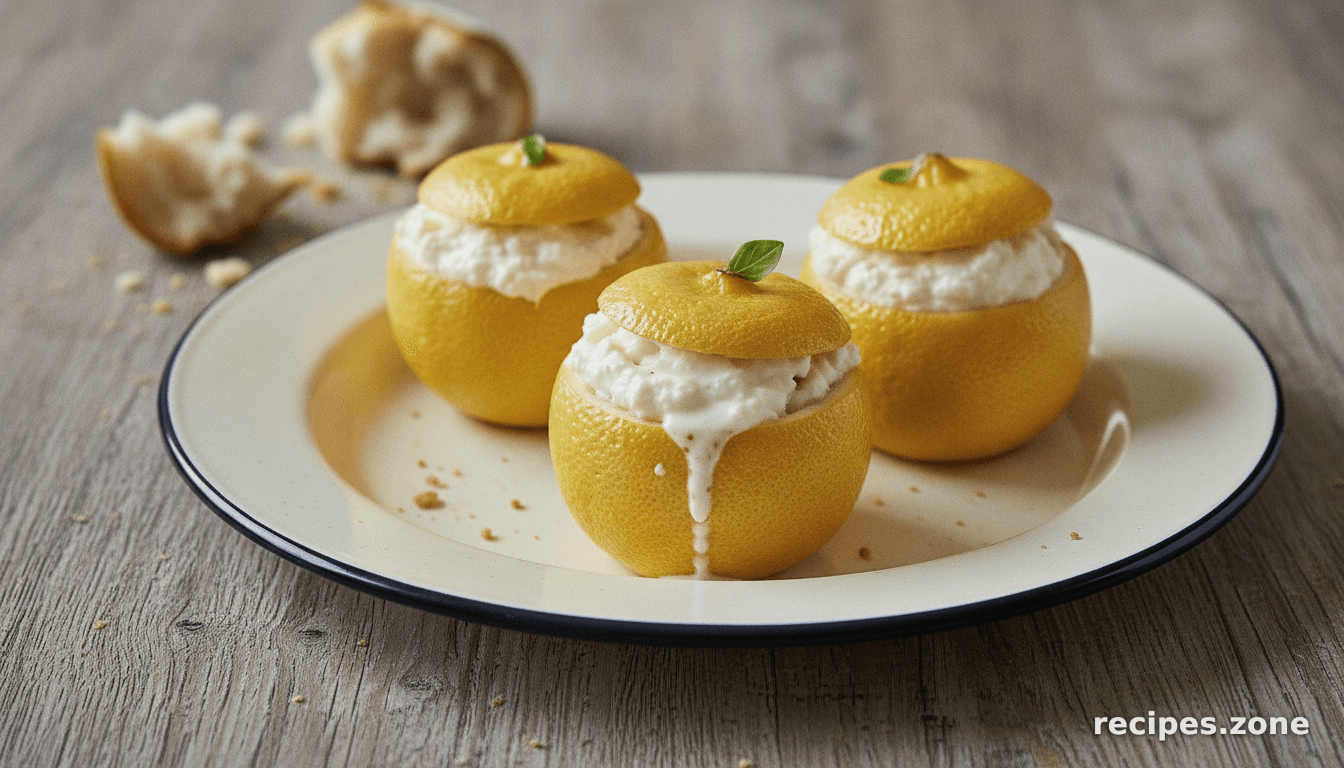 Stuffed Lemons in the Oven
