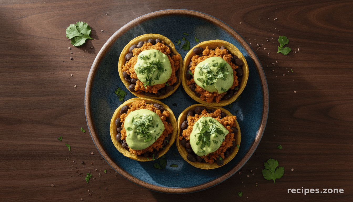 Stuffed plantain cups