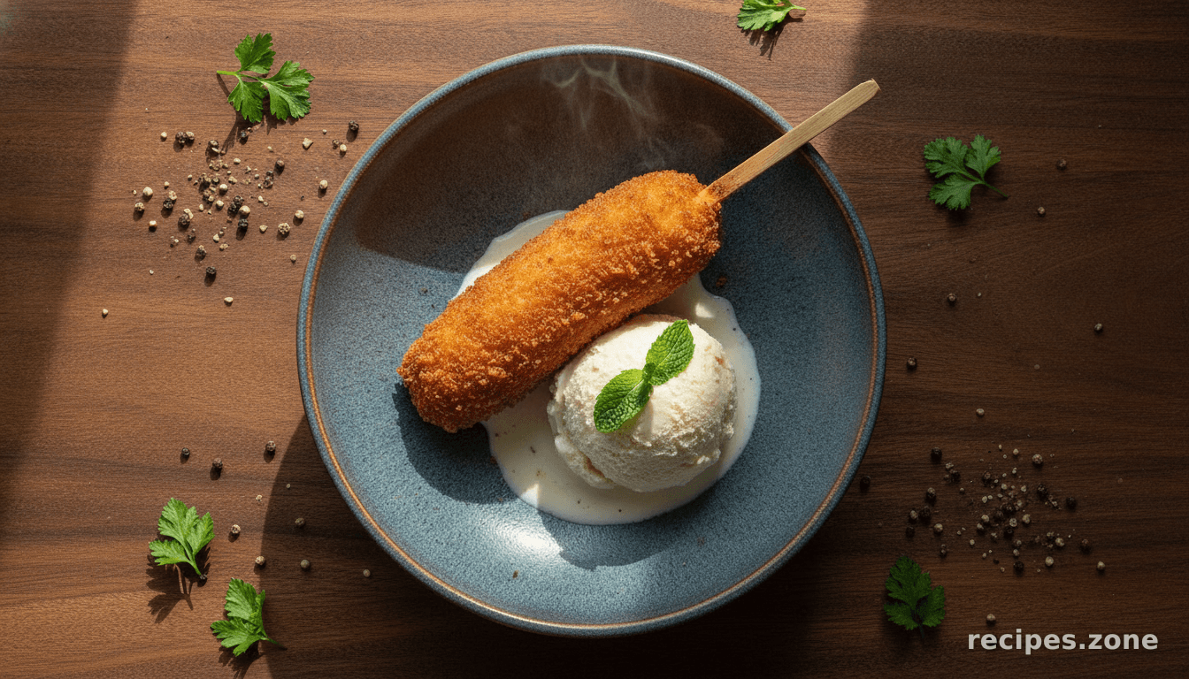 Fried cocoy banana