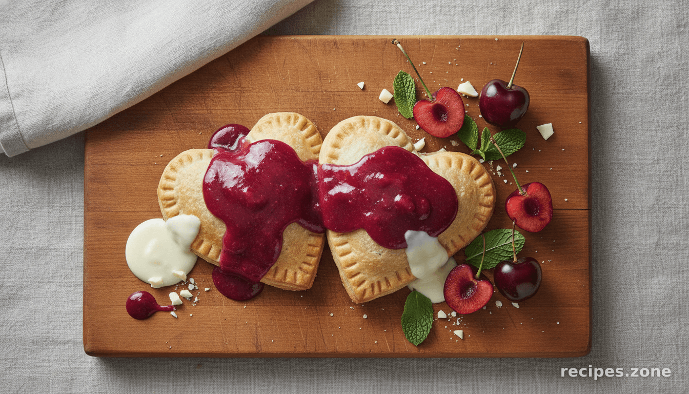White Chocolate Cherry Hand Pies