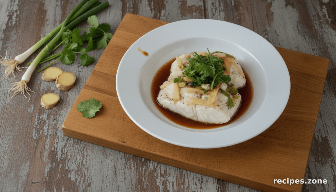Steamed Halibut