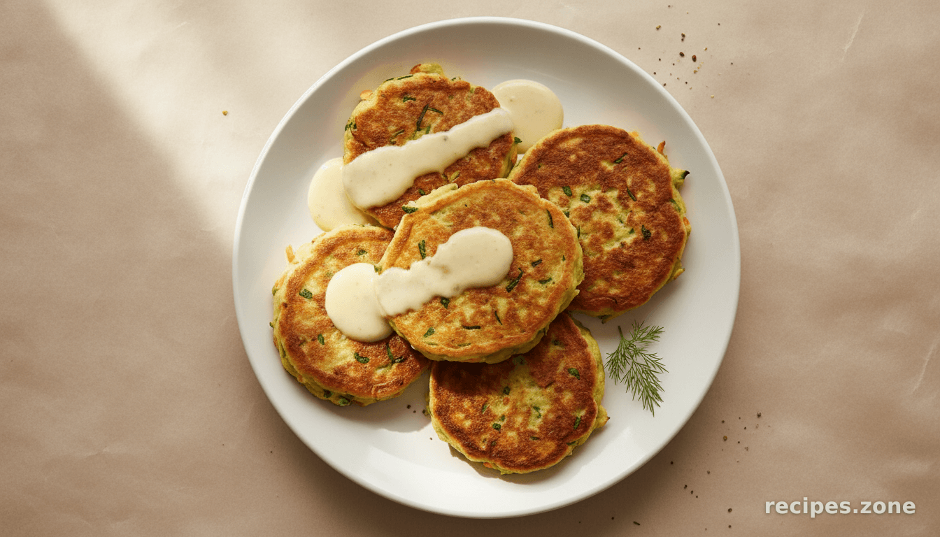 Clean Eating Carrot & Zucchini Pancakes