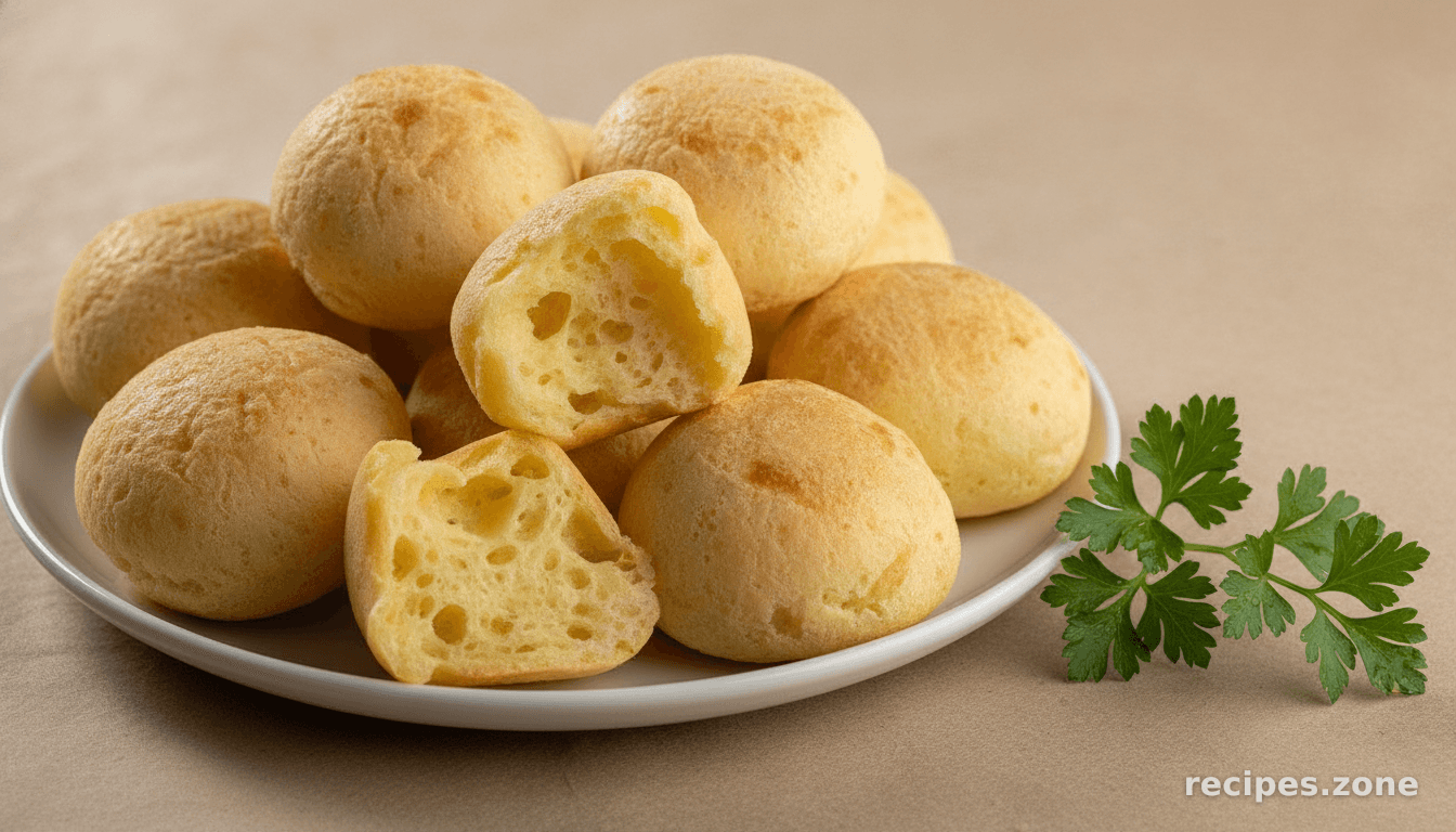 Brazilian cheese bread (pão de queijo)