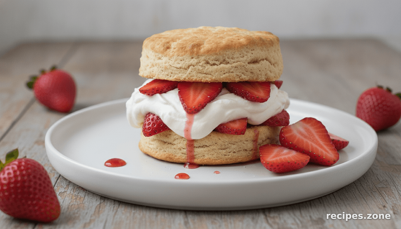 A Classic Strawberry Shortcake