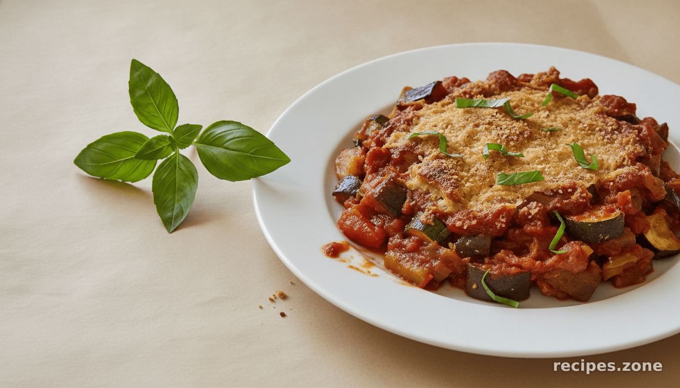 Roasted Ratatouille Gratin
