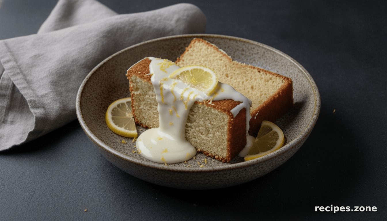 Lemon & Sour Cream Pound Cake