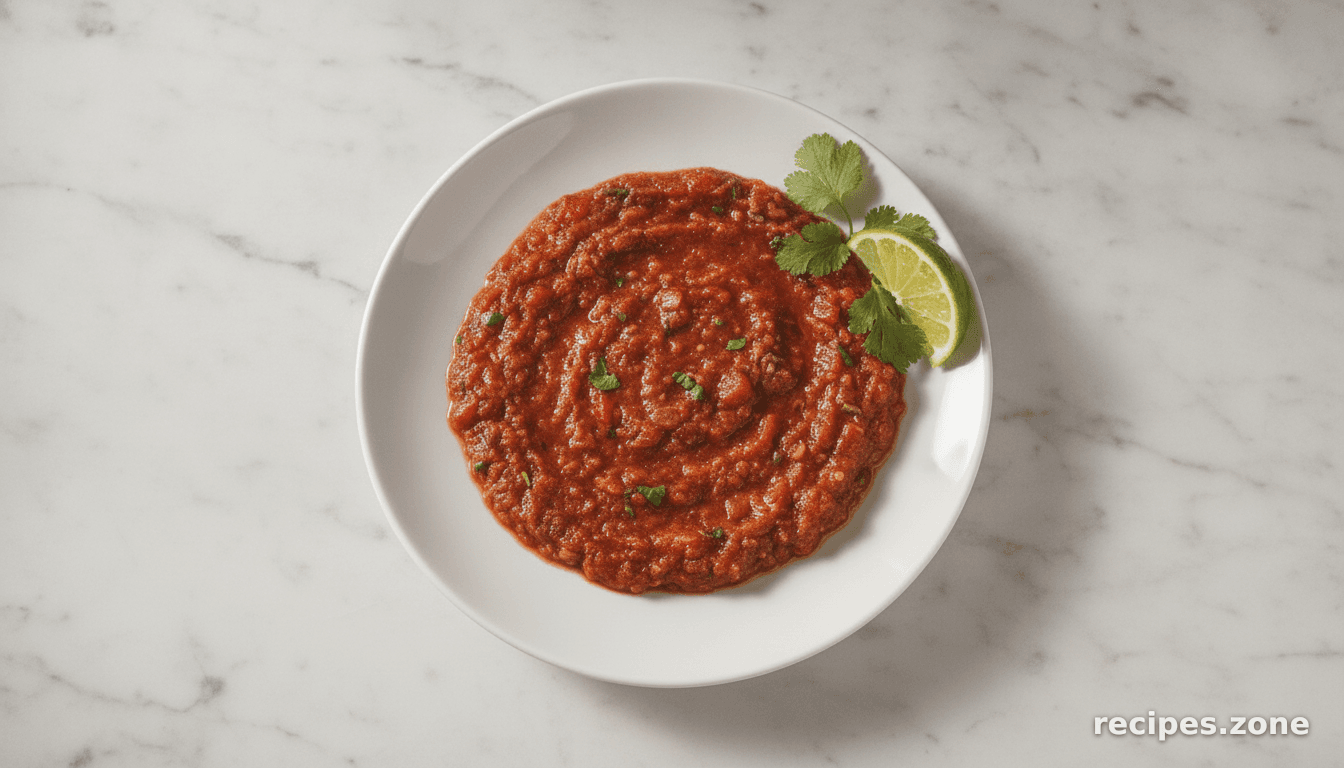 Smoky tomato pepper salsa