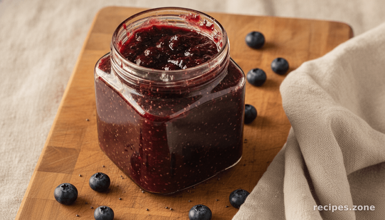 5-Minute Blueberry Chia Jam