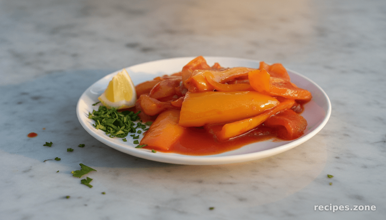 Peperonata - Bell Peppers In Tomato Sauce