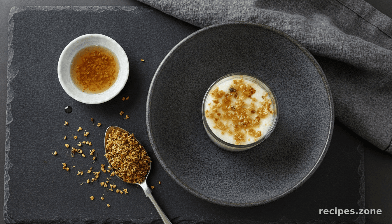 Osmanthus Tea Mousse