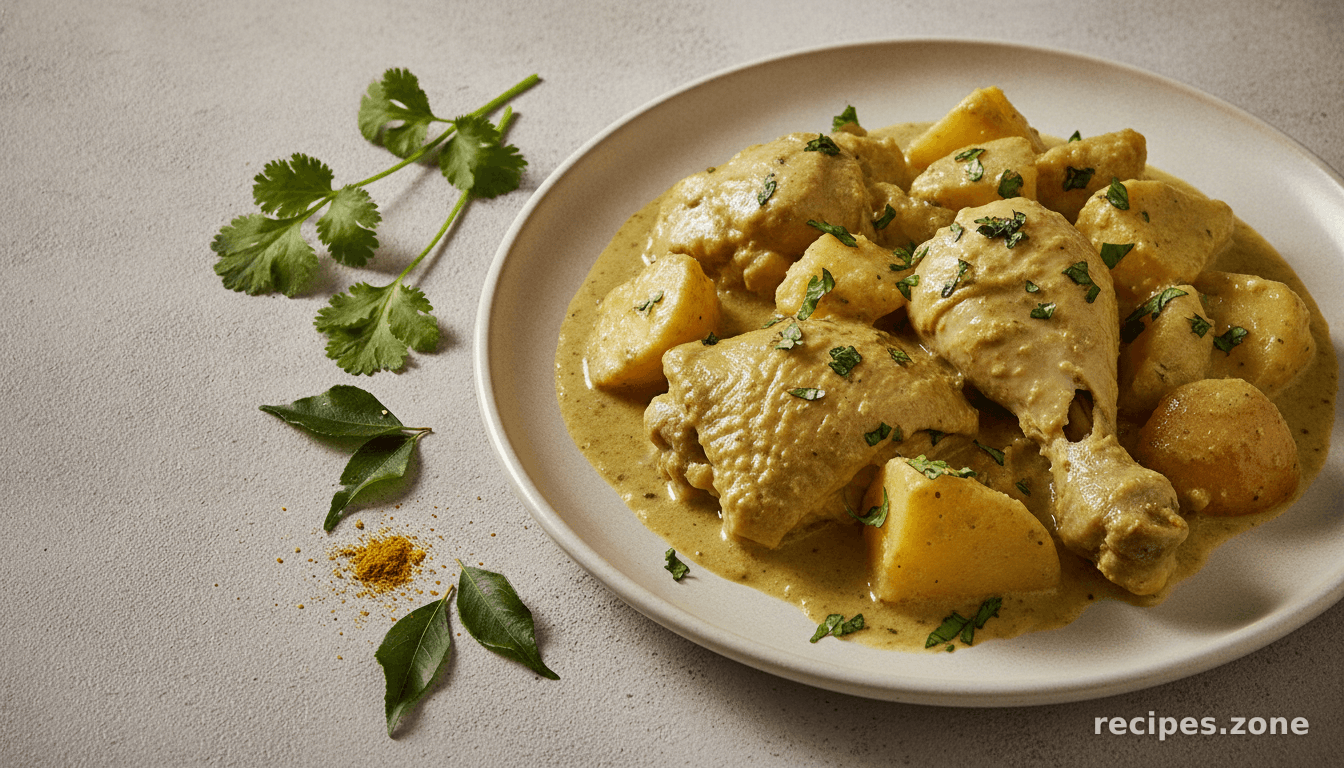 Trinidadian Chicken Potato Curry