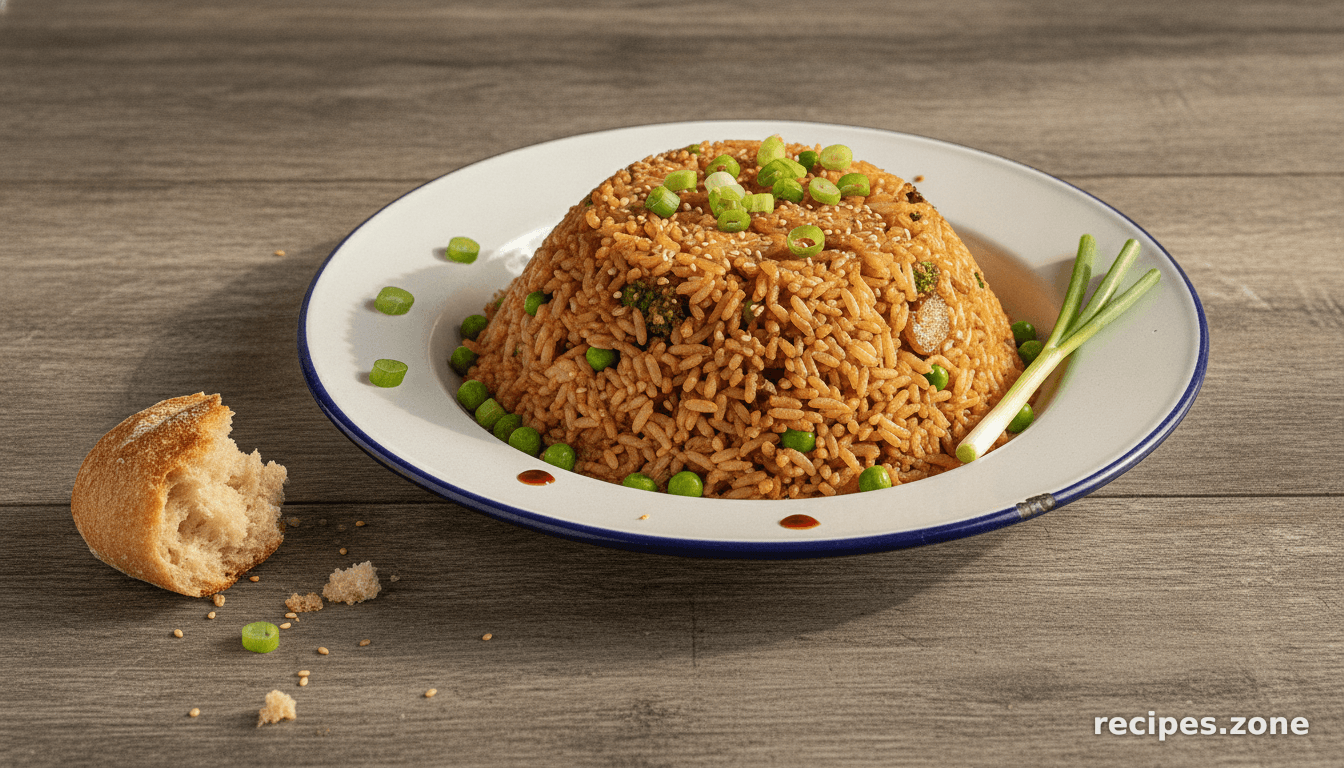 Cauliflower, Brown Rice, and Vegetable Fried Rice