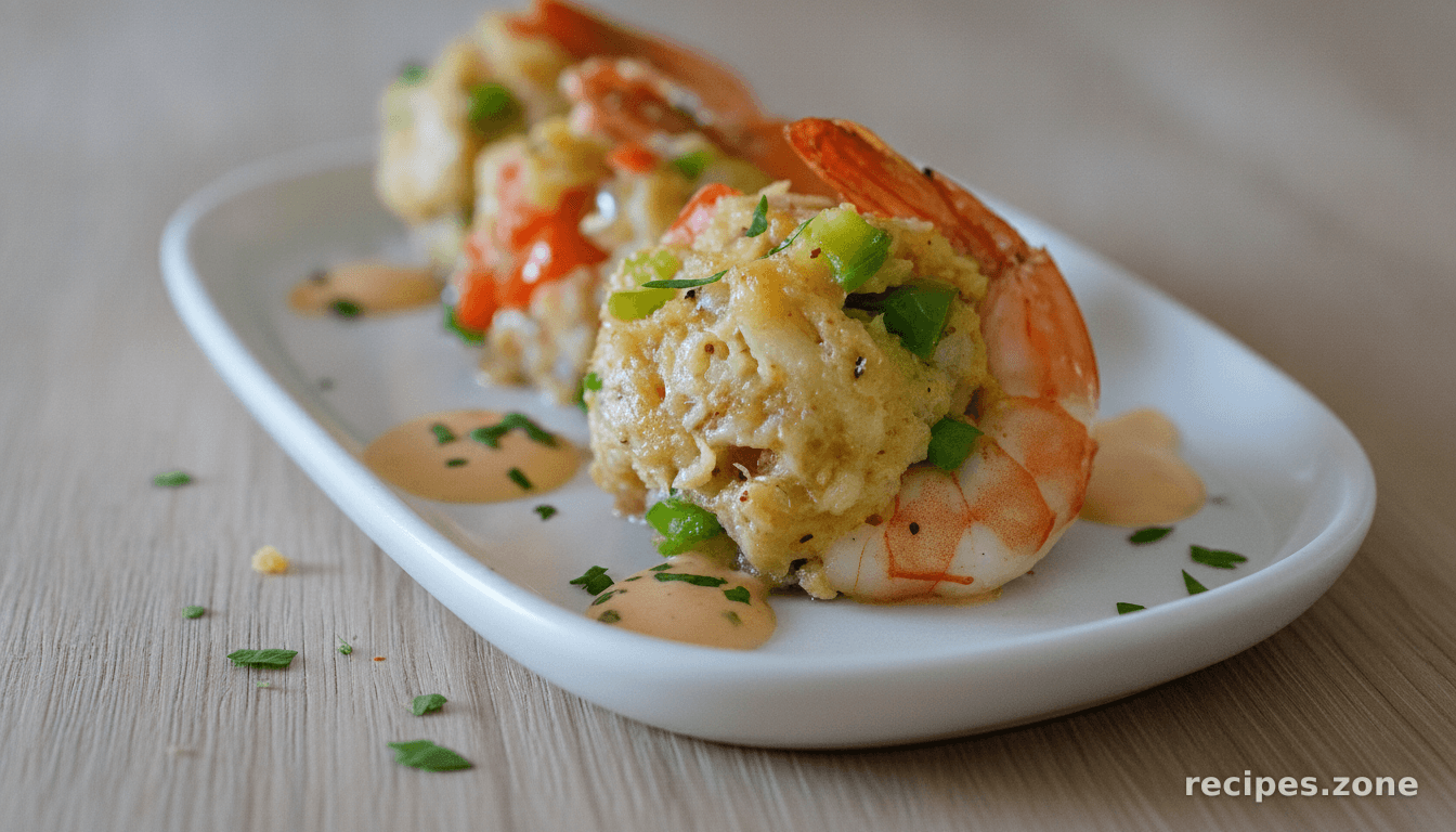 Crab Cake Stuffed Shrimp