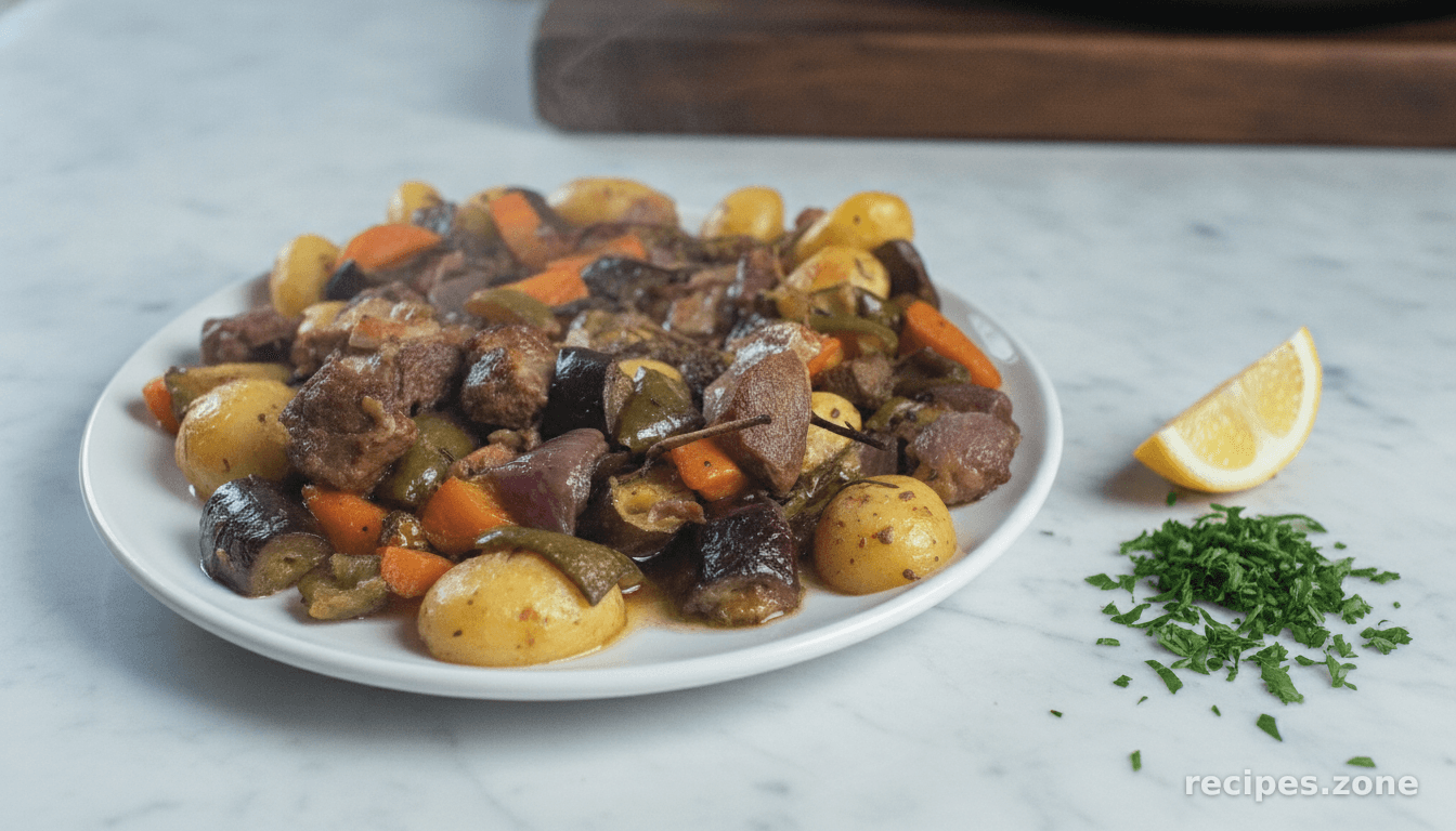 Croatian lamb peka