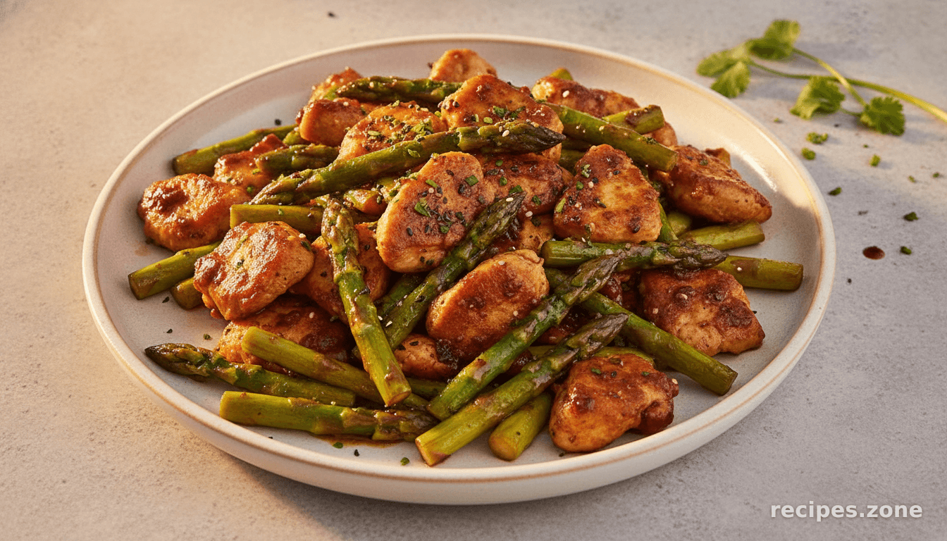 Asparagus Stir-Fry With Black Bean Sauce