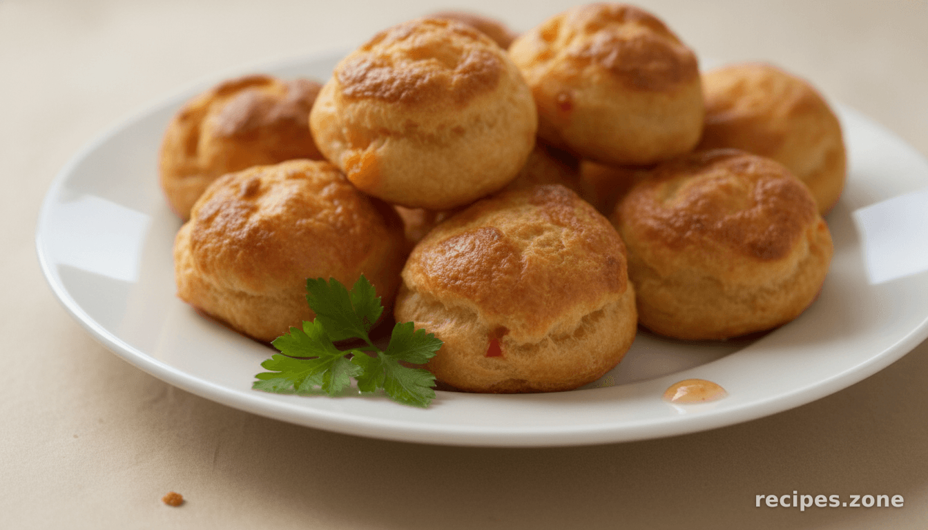 Gougères Gruyère – French Appetizer