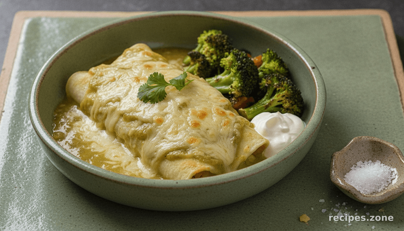Mommie's Seafood Enchiladas
