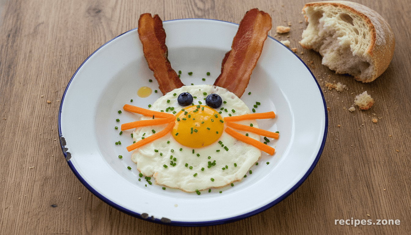 Bunny Eggs Kids Breakfast