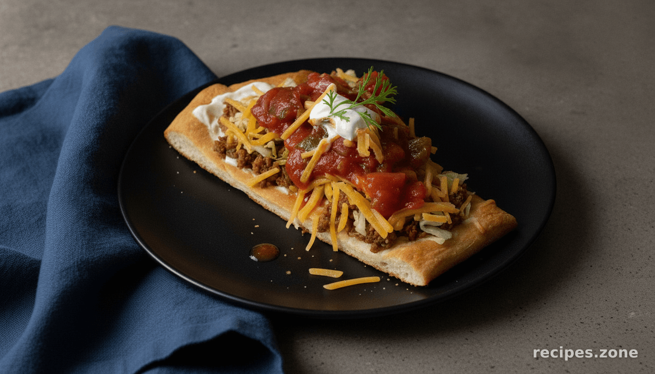 Mexican Fiesta Salad Pizza